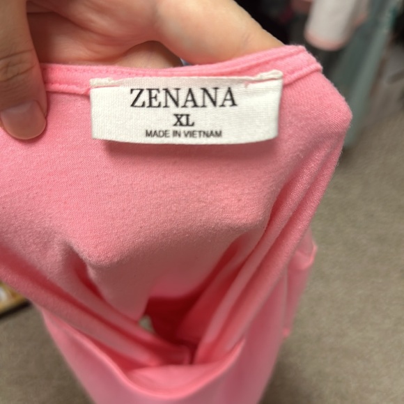 Zenana Pink Dress (XL) - Picture 3 of 5